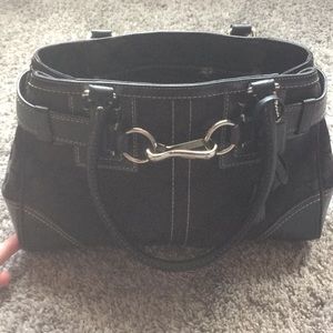 Black coach bag